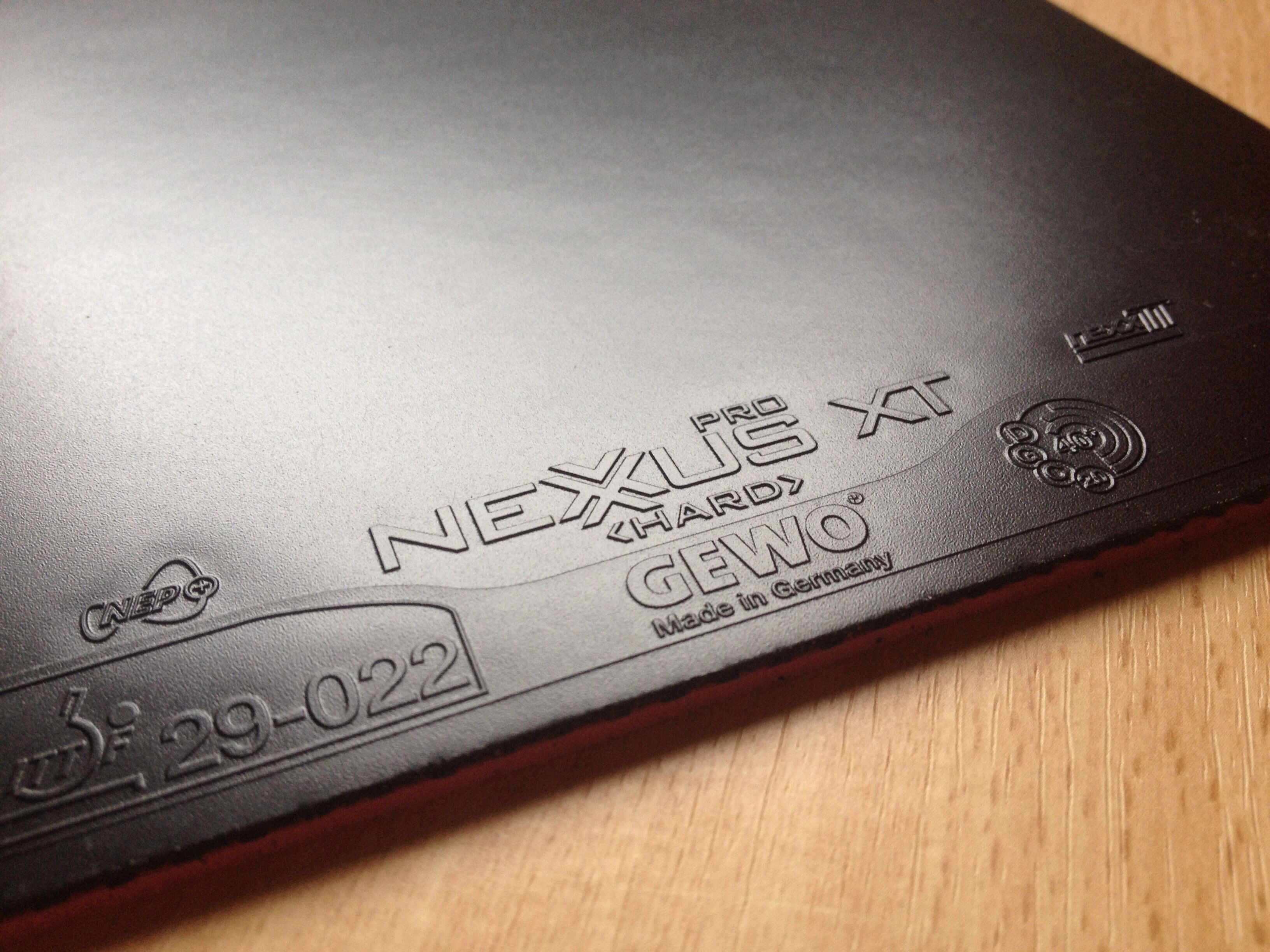 Gewo Nexxus XT Pro 50 Hard asztalitenisz-borítás