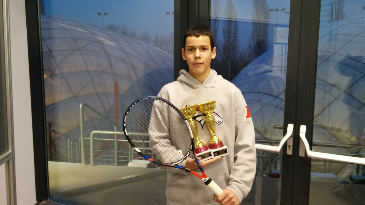 Szobathelyi Benedek országos bajnokság U14 egyéni 3. helyezett