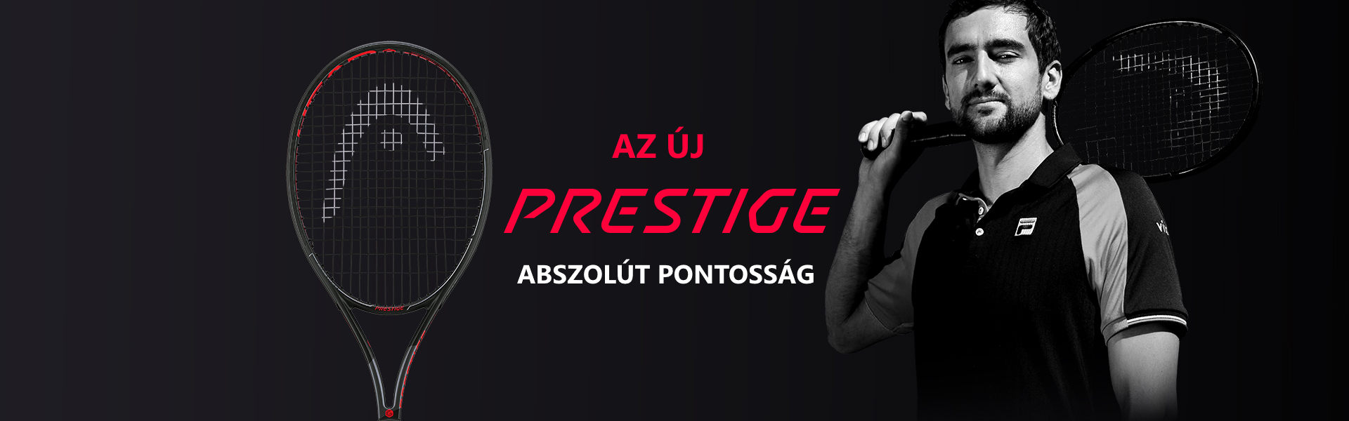 A megújult Head Prestige széria 2018-tól Graphene Touch technológiával. A megújult Head Prestige széria 2018-tól Graphene Touch technológiával.