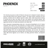 Kép 2/2 - Hallmark Phoenix asztalitenisz-borítás
