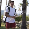 Kép 4/4 - Tecnifibre Team Mesh White (fehér) férfi pólóing