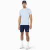 Kép 1/5 - Tecnifibre Team Stretch Short Marine (tengerkék) rövidnadrág 