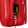 Kép 7/9 - Wilson Super Tour 15PK (Wilson piros) ütőtáska