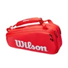 Kép 1/3 - Wilson Super Tour 6PK piros tenisztáska