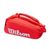 Kép 2/3 - Wilson Super Tour 6PK piros ütőtáska 