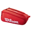Kép 2/8 - Wilson Super Tour 9PK piros ütőtáska 
