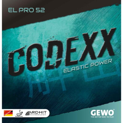 Gewo Codexx EL Pro 52 asztalitenisz-borítás