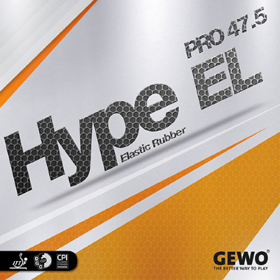 Gewo Hype EL Pro 47.5 asztalitenisz-borítás