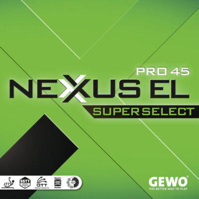 Gewo Nexxus SuperSelect EL Pro 45 asztalitenisz-borítás