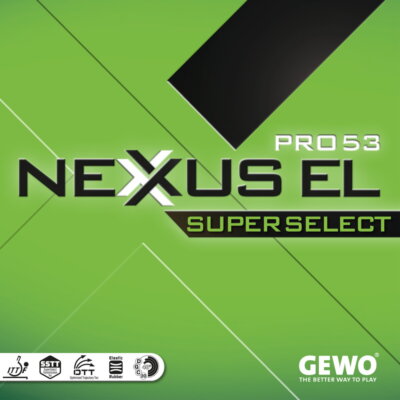 Gewo Nexxus SuperSelect EL Pro 53 asztalitenisz-borítás