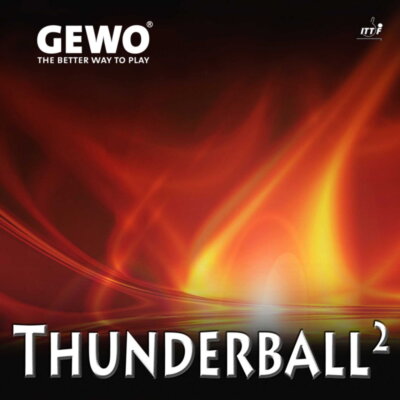 Gewo Thunderball² asztalitenisz-borítás