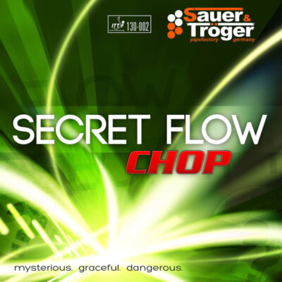 Sauer &amp; Tröger Secret Flow Chop asztalitenisz-borítás borítója