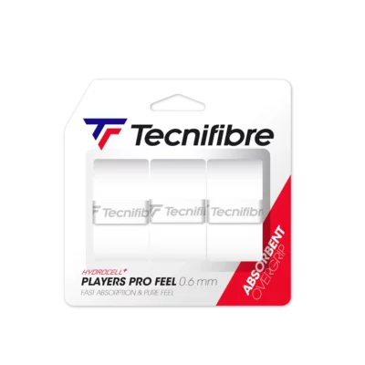 Tecnifibre Players Pro Feel (3 db) fehér fedőgrip
