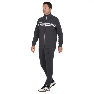 Tecnifibre Knit Jacket &amp; Pants Black Heather férfi melegítő