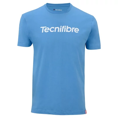 Tecnifibre Team Cotton Tee Azur (világoskék) pólóing