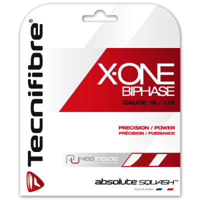 Tecnifibre X-One Biphase 9,7m squash húr (natúr színű)