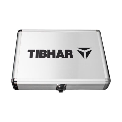 Tibhar Alum Cube Premium II négyzetes alu ütőtok (ezüst)