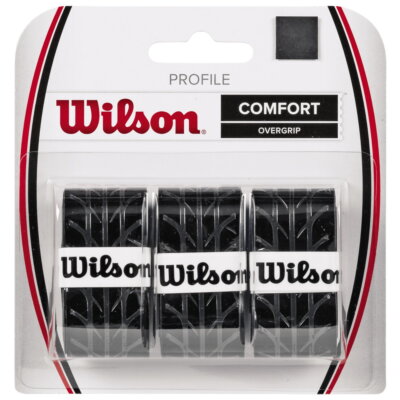 Wilson Profile fekete fedőgrip (3 db)