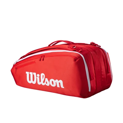 Wilson Super Tour 15PK piros ütőtáska