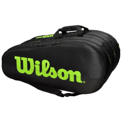 Wilson Team 3 Comp fekete-zöld ütőtáska