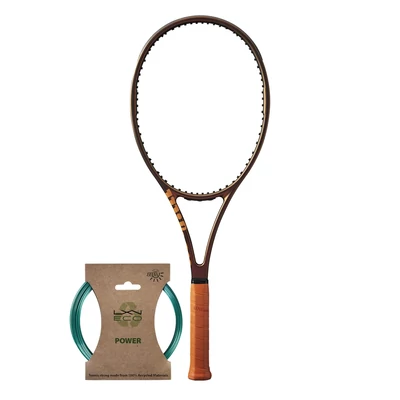 Wilson Pro Staff 97L v14 teniszütő Luxilon Eco teniszhúrral
