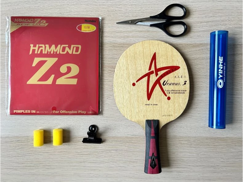 Nittaku Hammond Z2 asztalitenisz-borítás teszt
