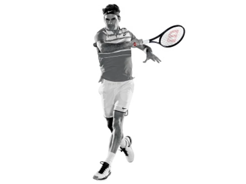 Roger Federer "fekete teniszütője" mára történelem