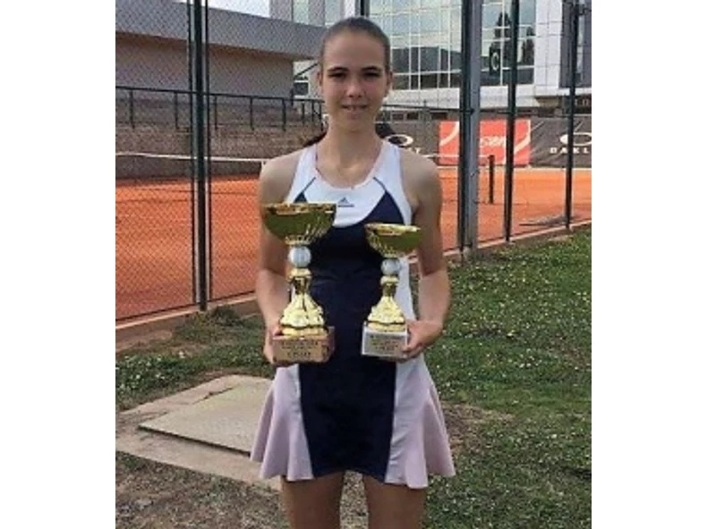 Kovács Zita két aranyéremmel tért haza az újvidéki U16-os versenyről