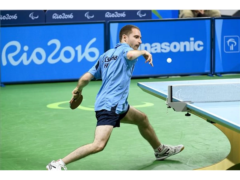 Paralimpia 2016 - Ezüstérmes az asztaliteniszező Csonka András