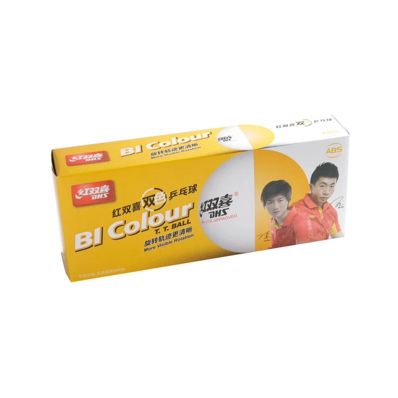 DHS D40+ Bicolour pingponglabda (10 db/doboz)