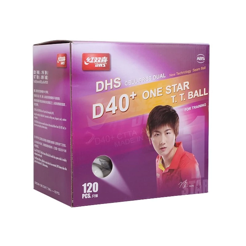 DHS Dual 1-Star 40+ pingponglabda (120 db/doboz)