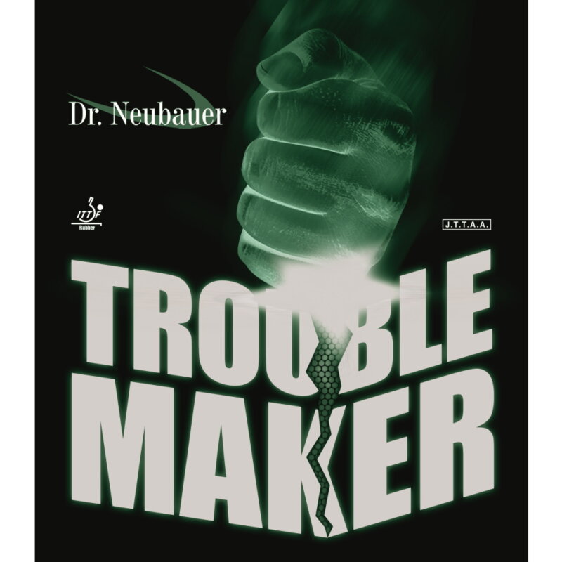 Dr Neubauer Trouble Maker asztalitenisz-borítás borítója