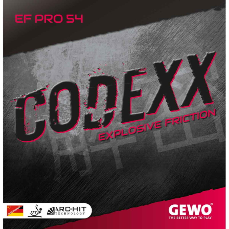 Gewo Codexx EF Pro 54 asztalitenisz-borítás