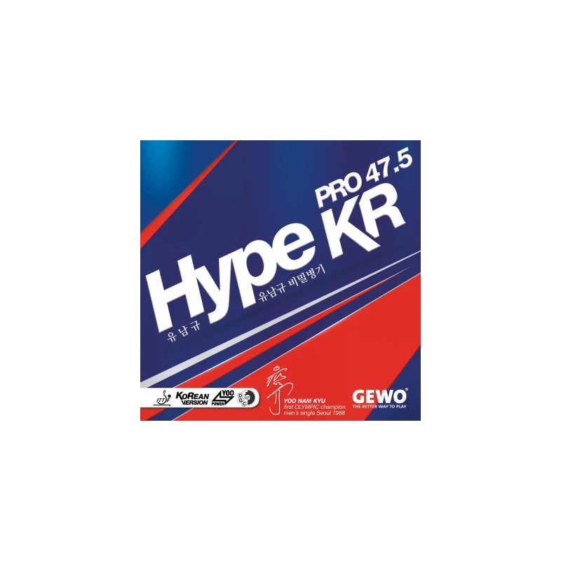 Gewo Hype KR Pro 47.5 asztalitenisz-borítás