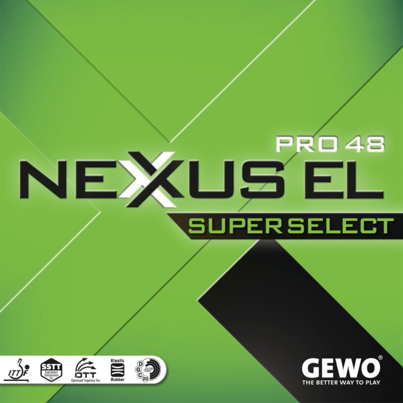 Gewo Nexxus SuperSelect EL Pro 48 asztalitenisz-borítás