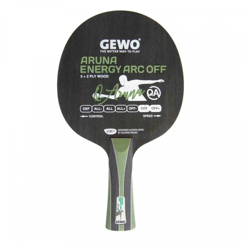 Gewo Aruna Energy ARC OFF asztalitenisz-ütőfa