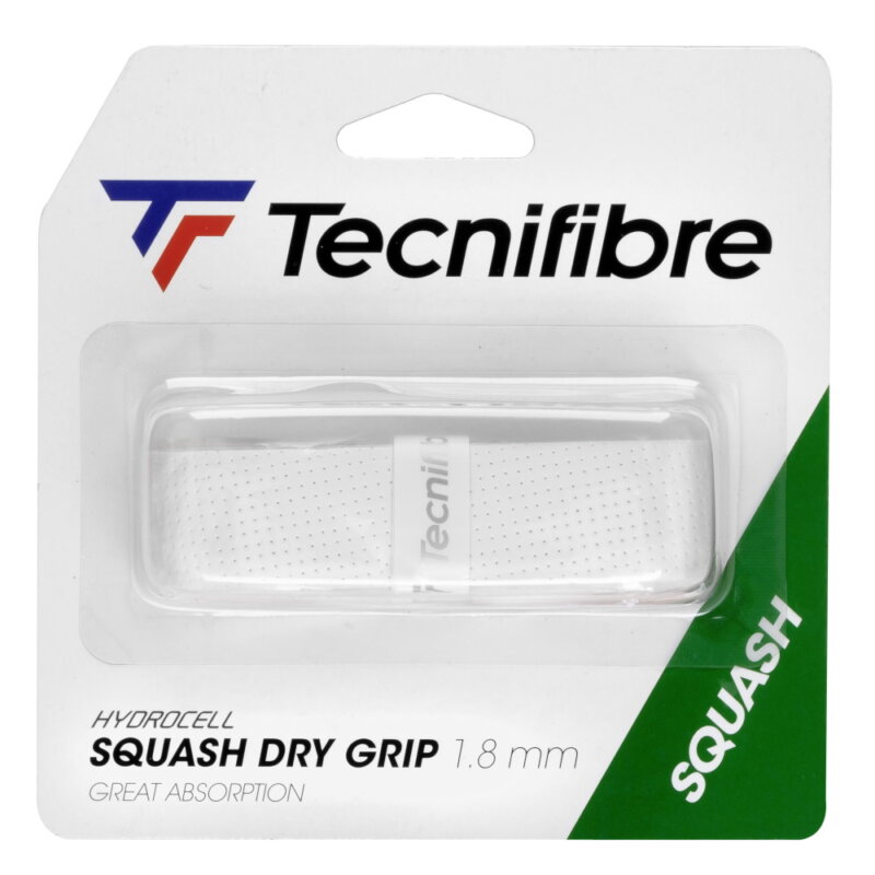 Tecnifibre Squash Dry fehér alapgrip