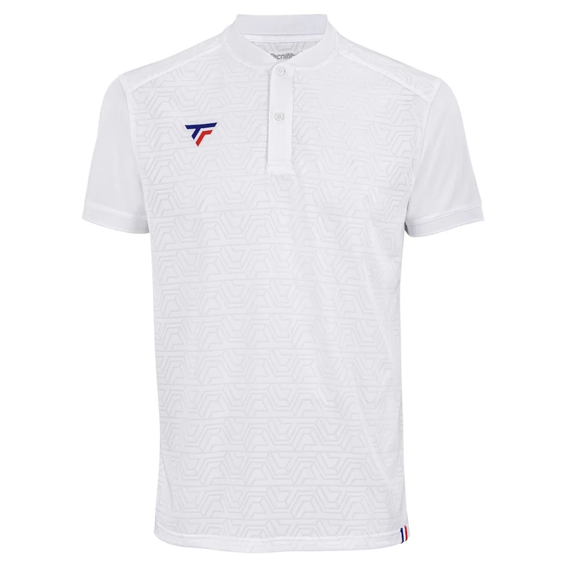 Tecnifibre Team Mesh White (fehér) férfi pólóing 