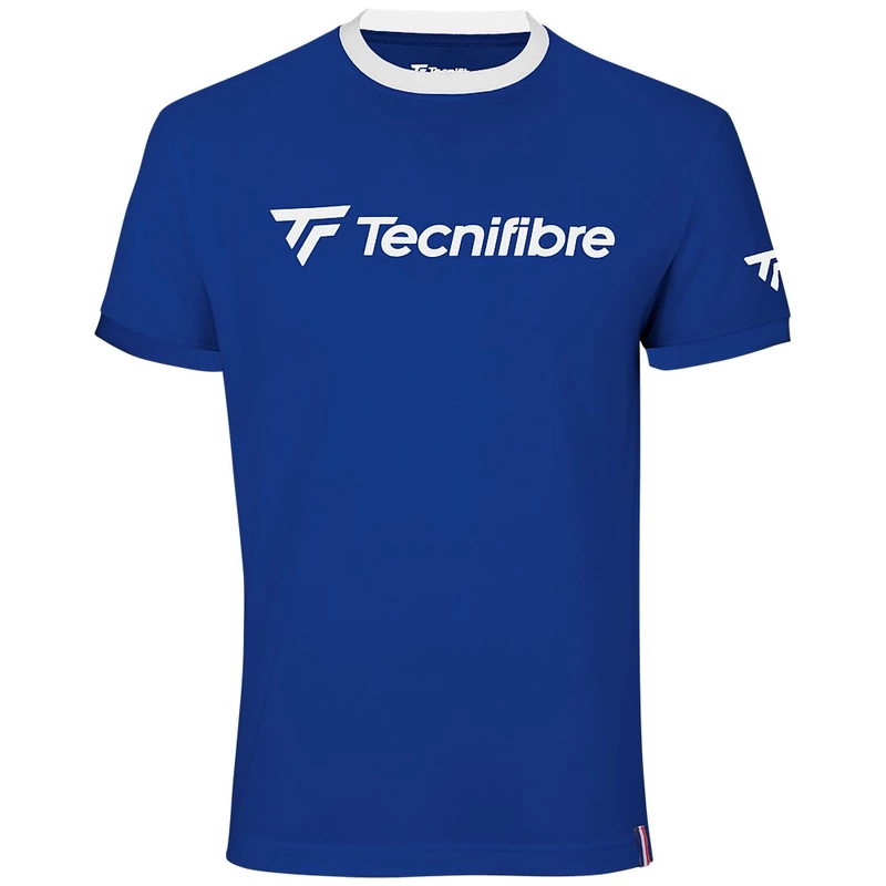 Tecnifibre Cotton Tee világoskék pólóing