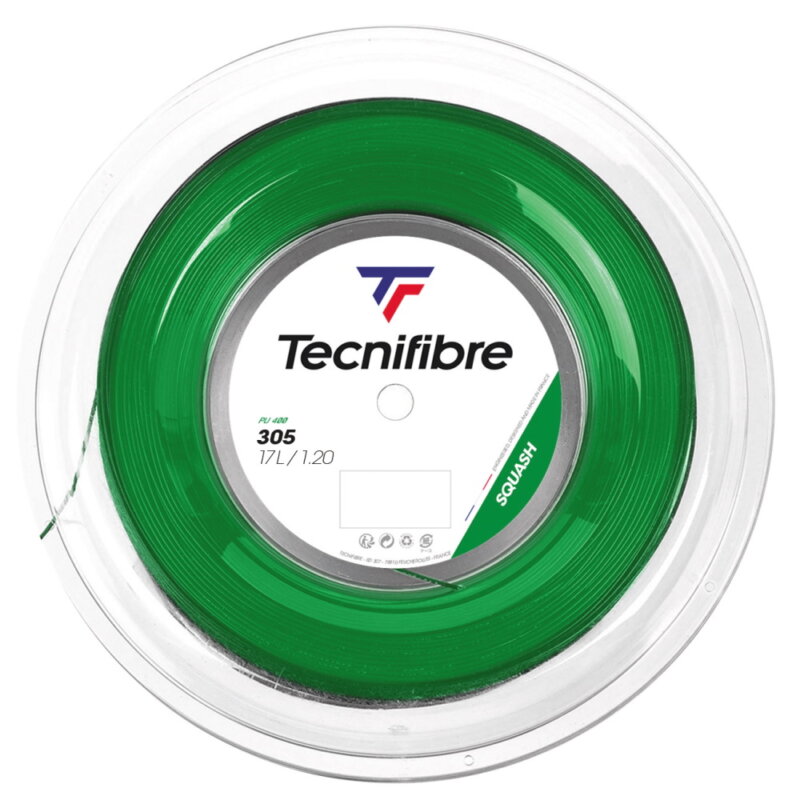 Tecnifibre 305 zöld 200m squash húr