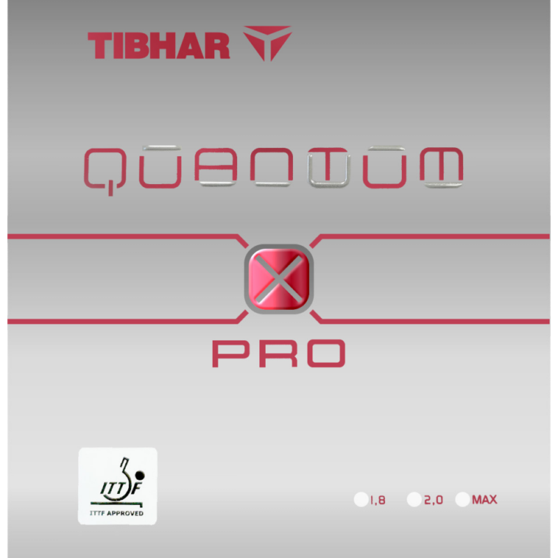 Tibhar Quantum X Pro (rózsaszínű) asztalitenisz-borítás