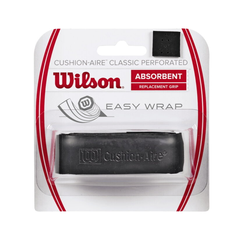 Wilson Cushion Aire Classic Perforated fekete alapgrip