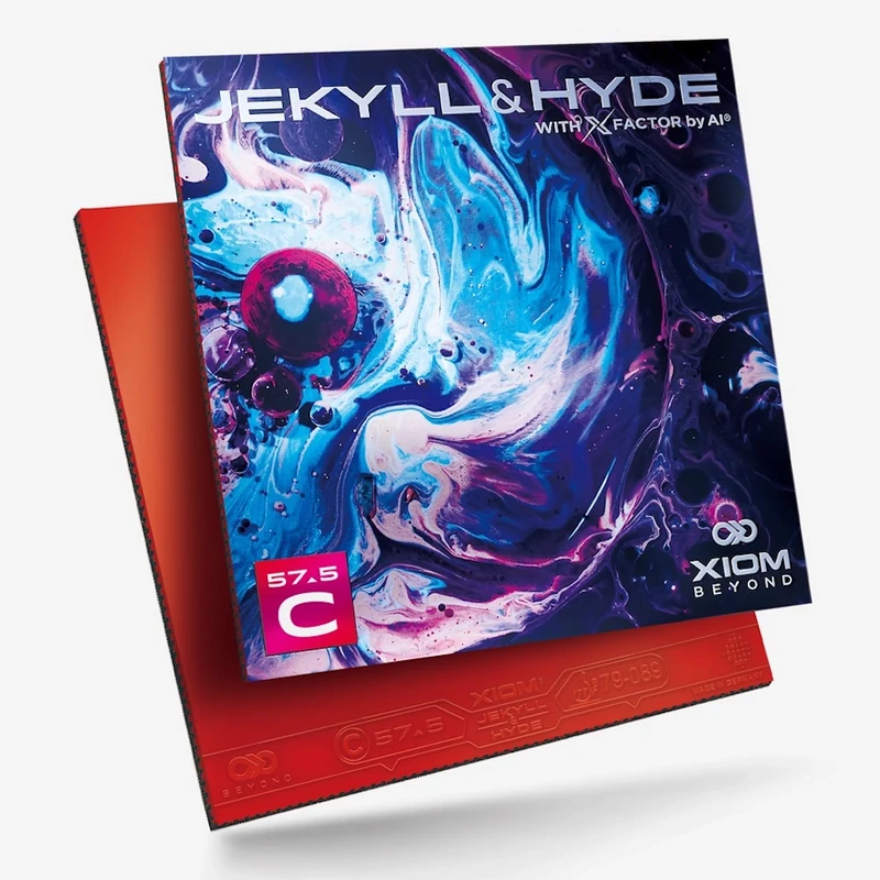 Xiom Jekyll &amp; Hyde C 57,5 asztalitenisz-borítás
