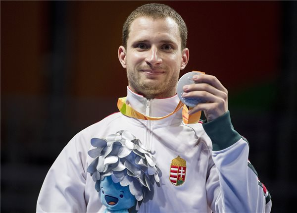Paralimpia 2016 - Csonka András asztaliteniszező ezüstérmes