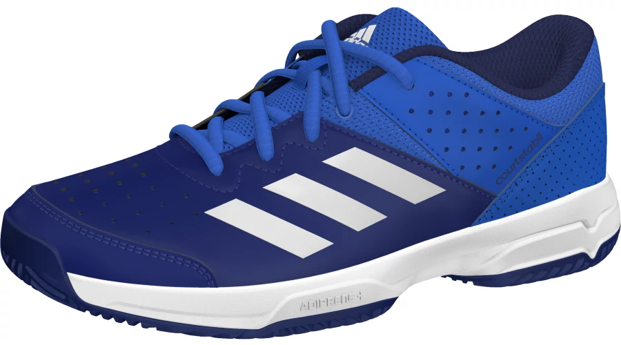 adidas Court Stabil JR kék teniszcipő