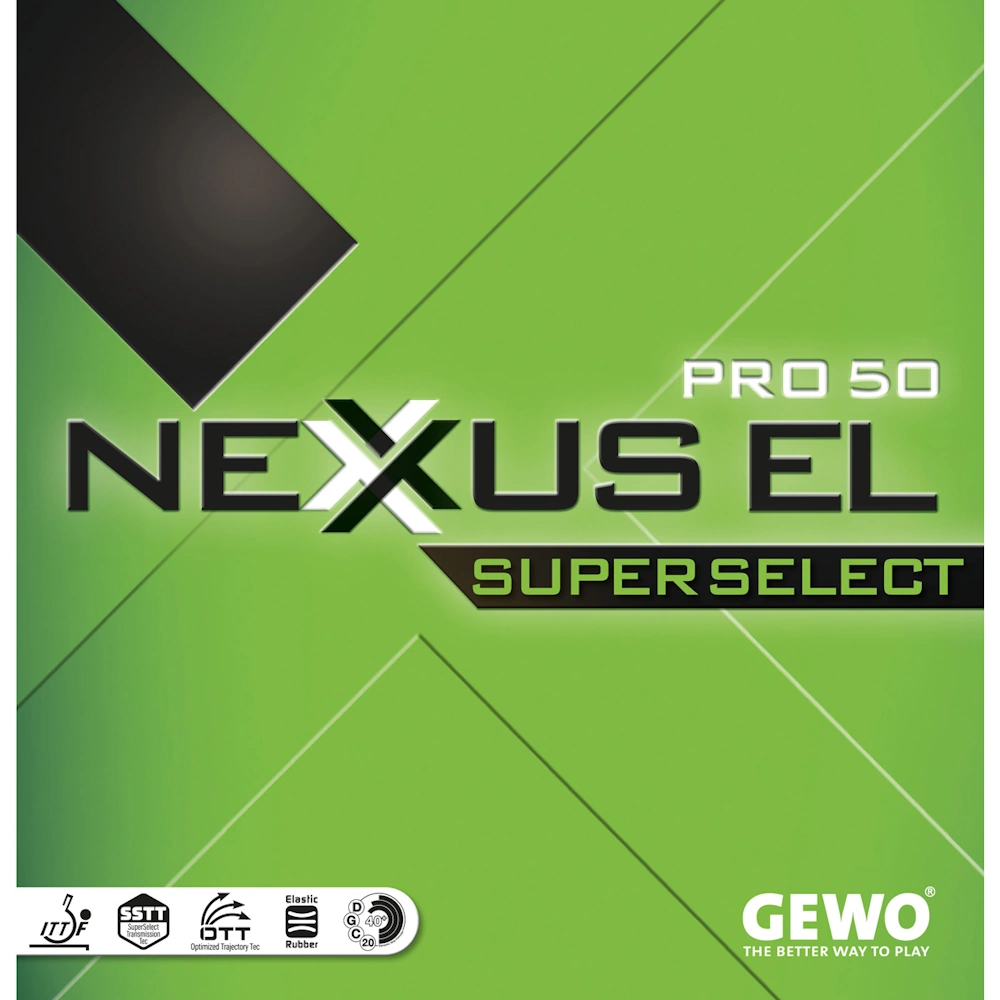 Gewo Nexxus SuperSelect EL Pro 50 asztalitenisz-borítás