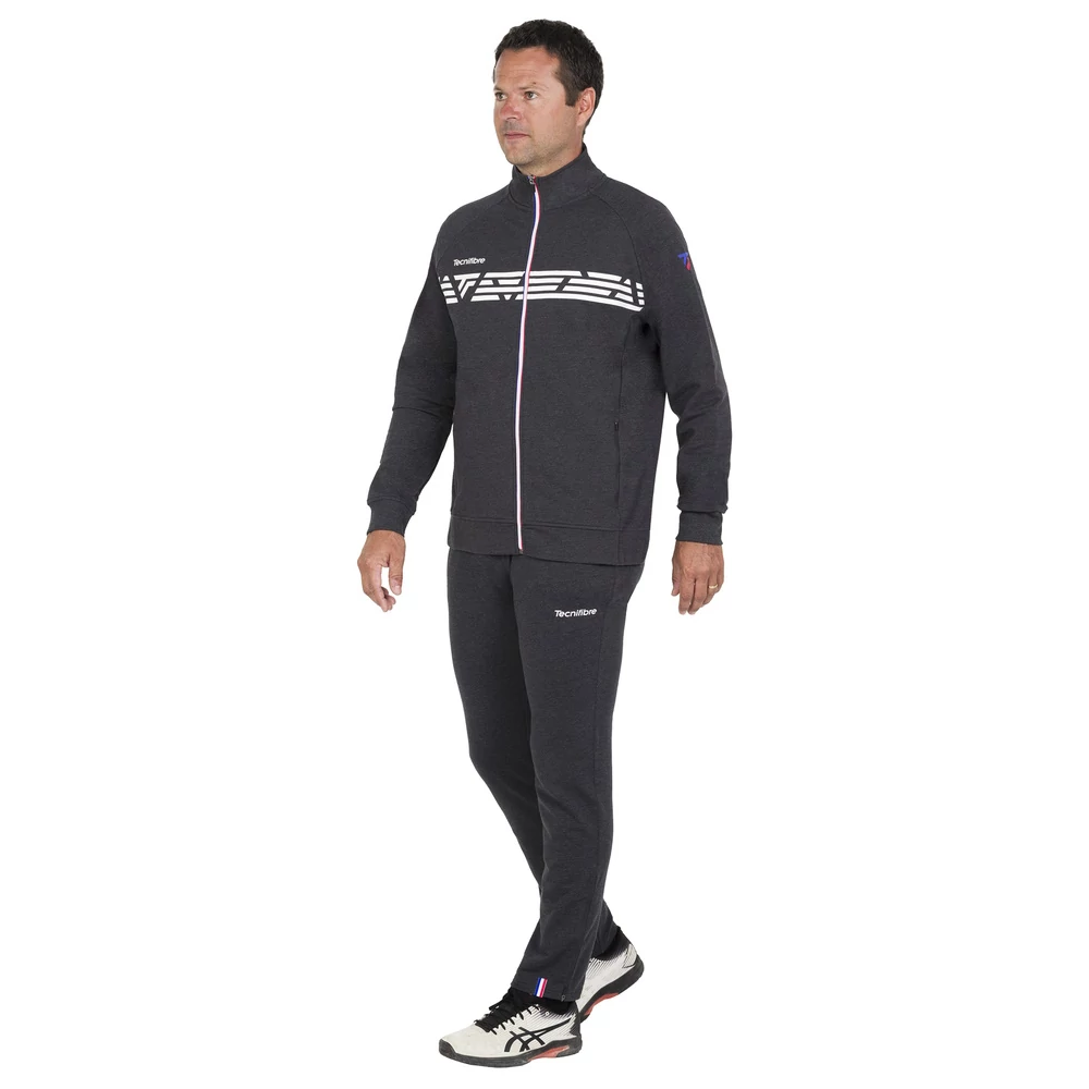 Tecnifibre Knit Jacket & Pants Black Heather melegítő