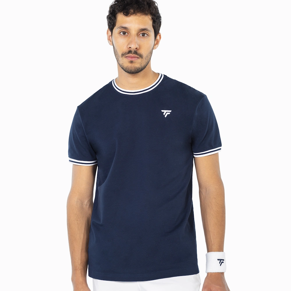 Tecnifibre Team Stretch Tee Marine (sötétkék) pólóing