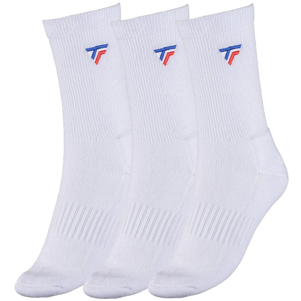 Tecnifibre Classic - 3 pár zokni (fehér)