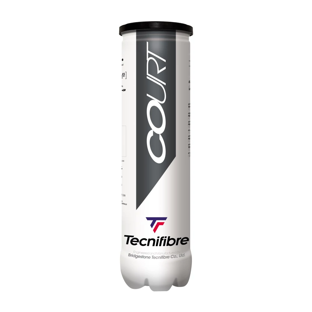 Tecnifibre Court (4 db / tubus) teniszlabda